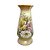 Vaso de Porcelana para Flores Jarro de Louça Grande Delgado 19 cm Pintado à Mão FLORAL AZALEIAS BRANCA AMARELA ROSA - Imagem 1