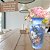 Vaso de Porcelana para Flores Jarro de Louça Grande Flamingo 19 cm Pintado à Mão FLORAL ROSAS BRANCA ROSA - Imagem 6