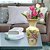 Vaso de Porcelana para Flores Jarro de Louça Grande Ornato 19 cm Pintado à Mão FLORAL AZALEIAS BRANCA AMARELA ROSA - Imagem 5