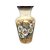 Vaso de Porcelana para Flores Jarro de Louça Grande Ornato 19 cm Pintado à Mão FLORAL MARGARIDAS BRANCA - Imagem 1