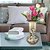 Vaso de Porcelana para Flores Jarro de Louça Grande Boho 19 cm Pintado à Mão FLORAL MARGARIDAS BRANCA - Imagem 5