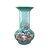 Vaso de Porcelana para Flores Jarro de Louça Grande Boho 19 cm Pintado à Mão FLORAL AZALEIAS SILVESTRE ROSA - Imagem 1