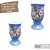 Vaso de Porcelana para Flores Jarro de Louça Médio Taça 13 cm Pintado à Mão ROSAS BRANCA ROSA - Imagem 3