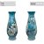 Vaso de Porcelana para Flores Jarro de Louça Médio Solitário 17 cm Pintado à Mão AZALEIA BRANCA - Imagem 4