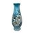 Vaso de Porcelana para Flores Jarro de Louça Médio Solitário 17 cm Pintado à Mão AZALEIA BRANCA - Imagem 1