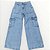 Calça jeans widlegg cargo - Imagem 1