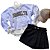 Short saia plissado com cinto - Imagem 5