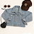 Jaqueta jeans juvenil - Imagem 1