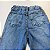 Calça jeans lisa com correntinha com regulagem - Imagem 4