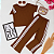 Conjunto Ceci calça listra e blusinha - Imagem 1