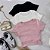 Baby look com detalhe na lateral - Imagem 1