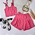 Conjunto Short saia rodado com blusinha - Imagem 4