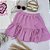 Conjunto camiseta e saia plissada - Imagem 3