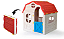 Casinha de Brinquedo Portátil Playhouse - Imagem 9