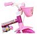 Bicicleta Feminina Infantil Flower Aro 12 Freio Tambor Rosa - Imagem 2