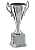 TROFÉU VITORIA PRATA 40 CM - Imagem 1