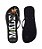 Chinelo made in mato feminino tropical preto - Imagem 3