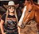 T-shirt cowboy - Imagem 1