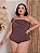 Body marron nula manga - Imagem 1