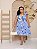 Vestido azul e nude - Imagem 2