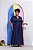 Vestido fluid Azul marinho. - Imagem 2