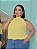 Blusa moderna amarela. - Imagem 1