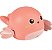 Brinquedo de banho Buba baleia rosa - Imagem 1