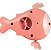 Brinquedo de banho Buba baleia rosa - Imagem 3