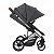 Carrinho Travel System TRIO Como 4 Asphalt Diamond (Com Moisés + Bebê Conforto + Adaptador + Bolsa) - Imagem 5