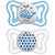 Chupeta Chicco Physio Light Lumi 0-6 meses Azul - Imagem 1