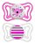 Chupeta Chicco Physio Light Lumi 6-16 meses Rosa - Imagem 1