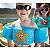 Colete Flutuador Starfish com Bóia Estrela Azul - Imagem 2