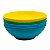 Conjunto de Bowls Grande 500ml (4 unidades) Azul - Imagem 1