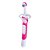 Escova de Dente Infantil MAM Training Brush Rosa 5+ meses (Cabo longo) - Imagem 1