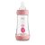 Mamadeira  Chicco Perfect5  240ml (Fluxo Medio) Rosa - Imagem 1