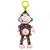 Monkey Pull String Musical Bell Balibazoo –Monkey Martha - Imagem 1