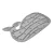 Tapete De Banho Baleia Moby Antiderrapante Cinza Skip Hop - Imagem 2