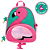 Mochila Infantil Skip Hop Zoo Flamingo - Imagem 1