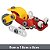 Rescue Kit Brinquedo 2 em 1 de Montar 57 peças Colorido PlayDuc - Imagem 5