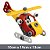 Rescue Kit Brinquedo 2 em 1 de Montar 57 peças Colorido PlayDuc - Imagem 1