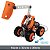 Brinquedo PlayDuc de Montar 84  peças - 5 em 1 - Escavadeira - Imagem 9