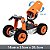 Brinquedo PlayDuc de Montar 84  peças - 5 em 1 - Escavadeira - Imagem 8