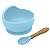 Conjunto Bowl com Colher de Bambu KaBaby Azul - Imagem 1