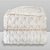 Cobertor Plush com Sherpa Hearts Branco 0,90X1,10 - Imagem 1