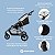 Carrinho Travel System Gia XP Trio Maxi-Cosi - Midnight Black - Imagem 3