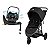 Carrinho Travel System Gia XP Trio Isofix 360 maxi-Cosi - Midnight Black - Imagem 1