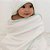 Toalha de Banho com Capuz Laço Bebê Comfort Verde - Imagem 1