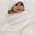 Toalha de Banho com Capuz Laço Bebê Comfort Bege - Imagem 1