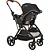 Carrinho Nomad Com Bebê Conforto e Base Isofix - Melange Grafite - Imagem 10