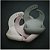 Babador De Silicone Infantil Mushie Blush - BR - Imagem 4